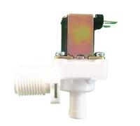 12 Voltios DC 12V 24V 36V 48V AC 110V 220V Vertical Normally Closed Solenoid Valve Water Inlet 1/2" Male Valve(220V)
