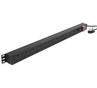 12 WAY, SURGE PRO, 13A, PDU, VERT PDU-12WS-V-SP-1U (DATI LMS) Qtà X 1