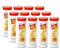 12 x 100g San Carlo Chips Doré Classico, Maxitubo Patatine Ondulate e Croccanti.