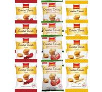 12 x 75g San Carlo Crostini Dorati, Confezione Assortita con Gusto Pomodoro, Classici e Vivace