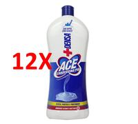 12 X Ace Candeggina Denso Piu' Squeeze Casa E Bucato Fresco Profumo 1 Lt