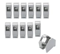 12 x adattatore per guida DIN RJ45 Keystone modulo supporto adattatore per gu...