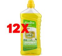 12 X ALGA Detersivo per Pavimenti 1250 ml Profumo Fresco di Cedro