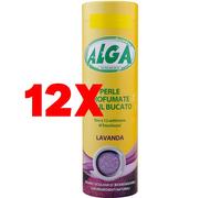 12 X ALGA Perle Ecologiche Profumate per Lavaggio Lavanda 275 g