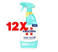 12 X AMUCHINA Igienizzante Trigger per Casa e Animali 750 ml