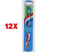 12 X Aquafresh Spazzolino Flex Zone Dynamic Medio