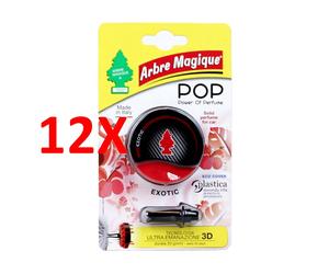 12 X Arbre Magique Pop For Car Exotic 30gg