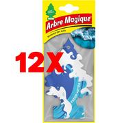 12 X ARBREMAGIQUE Classic Profumo per Auto Fresh Water 1 Pezzo