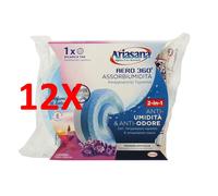ARIASANA - Profumatori e mangiaumidità aero 360° ricarica tab lavanda 450 g. Bianco/blu - 2631296
