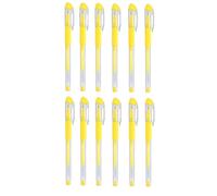 12 X Artline Softline 1700 12 Confezioni (144 Penne) Fine 0.7mm Penne Gialle