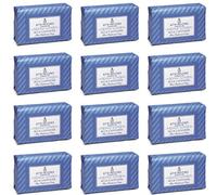 12 X ATKINSONS BLUE LAVENDER Sapone Solido per la cura e la pulizia del corpo