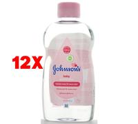 12 X Baby Johnson Olio 300 Ml Olio Idratante Bebe