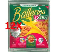 12 X Ballerina Panno Extra 3 Pz.