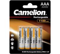 12x batteria Camelion Ni-MH AAA HR03 micro 1,2V 1100 mAh (3x blister 4)