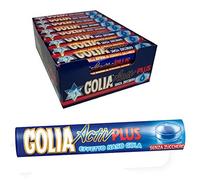 12 x CARAMELLE BALSAMICHE GOLIA ACTIVE PLUS PACCHETTO DA 34 gr MENTA GOLA