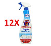 12 X Chanteclair Forza E Igiene Bagno Anticalcare Trigger 625 Ml