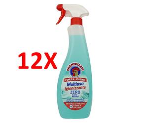 12 X Chanteclair Forza Ed Igiene Multiuso Igienizzante Trigger 625 Ml