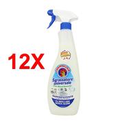 12 X Chanteclair Sgrassatore Con Bicarbonato Trigger 600 Ml Spray