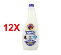 12 X Chanteclair Sgrassatore Lavanda Ricarica 600 Ml Universale