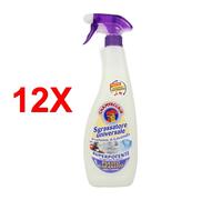 12 X Chanteclair Sgrassatore Lavanda Trigger 600 Ml. Detergente Universale