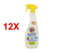 12 X Chanteclair Sgrassatore Limone Trigger 600 Ml. Spray Superpotente