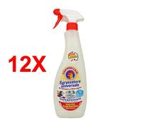 12 X Chanteclair Sgrassatore Marsiglia Trigger 600 Ml Spray Universale