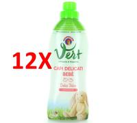 Chanteclair Vert - Ecodetergente Capi Delicati Bebè, Talco, 750 ml, 1 pezzo