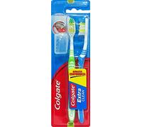 12 x COLGATE Spazzolino Denti Extra Clean Medio 2 PEZZI