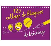 12 x collage de blagues - calendrier de bricolage (Calendrier de bureau 2026 DIN A5 vertical), CALVENDO calendrier mensuel: Un calendrier de bricolage qui fait rire.