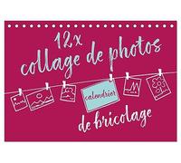 12 x collage de photos - calendrier de bricolage (Calendrier de bureau 2026 DIN A5 vertical), CALVENDO calendrier mensuel: Calendrier photos personnalisé à offrir