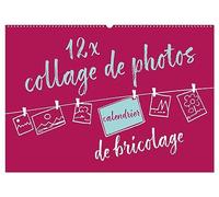 12 x collage de photos - calendrier de bricolage (Calendrier mural 2026 DIN A2 vertical), CALVENDO calendrier mensuel: Calendrier photos personnalisé à offrir