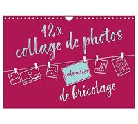 12 x collage de photos - calendrier de bricolage (Calendrier mural 2026 DIN A4 vertical), CALVENDO calendrier mensuel: Calendrier photos personnalisé à offrir
