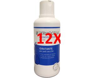 12 X Dermogella Bagnodoccia Idratante Pelli Secche Ph 4,5 500 Ml