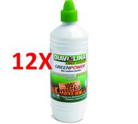 12 X Diavolina Accendifuoco Green Power Liquido 750 Ml