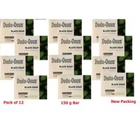 12 x Dudu Osun Sapone Nero Africano 150g per Eczema, Acne, Micosi