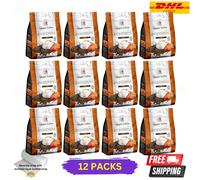 12 X DXN Lingzhi Caffè Istantaneo 3 in 1 Ganoderma Reishi Medium 21g