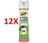 12 X Emulsio Mangiapolvere Naturale Spray 300 Ml
