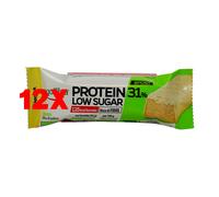 12 X Equilibra Barretta Protein 31% Low Sugar 1,3 Grammi Di Zuccheri Gusto Van