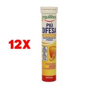 12 X Equilibra Piu' Difesa 20 Compresse Integratore Alimentare Supporto E Difes