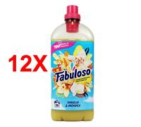 12 X Fabuloso Ammorbidente Concentrato - Profumazione Vaniglia & Orchidea 56 L