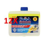 12 X Finish Curalavastoviglie Limone E Lime 250 Ml+ Concorso