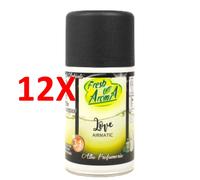12 X Fresh Aroma Deo Matic Ricarica Spray N°5 Airmatic 250 Ml (per Diffusore