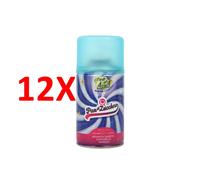 12 X Fresh Aroma Deodorante Matic Pan Di Zucchero Arancia Candita Caramello Van