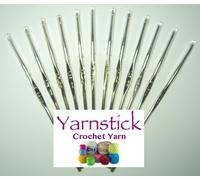 12 X GANCIO PER UNCINETTO A PUNTA FINE IN ACCIAIO TULIP 0.6Mm A 1.6Mm Art. T-1