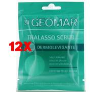 12 X Geomar Crema Corpo Thalasso Scrub Monodose 85 Grammi