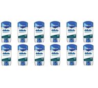 (12 x) Gillette Eucalyptus Scent Antitraspirante Deo Clear Gel Stick VERSIONE UE