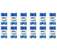 (12) x Gillette Hydrating Eucaliptus Scent Antitraspirante Deodorante Gel Stick