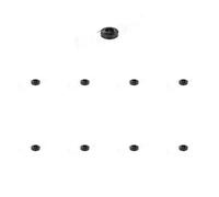 12 x Guarnizione vite coperchio valvole TOPRAN per MERCEDES-BENZ 124 C124, 124