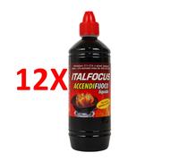 12 X Italfocus Accendifuoco Liquido 750 Ml