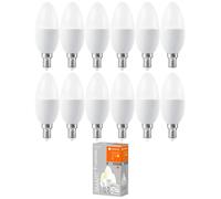 LEDVANCE Lampada LED - E14 - bianco caldo - 2700 K - 5 W - Sostituisce lampade a